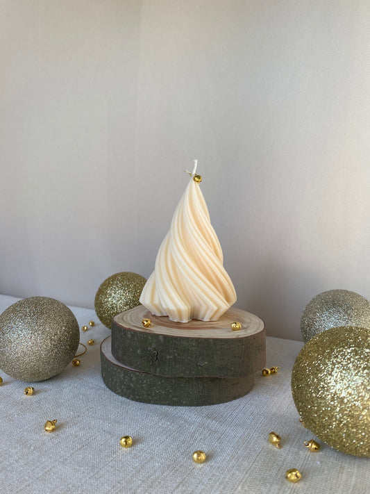Bougie Sapin Spirale