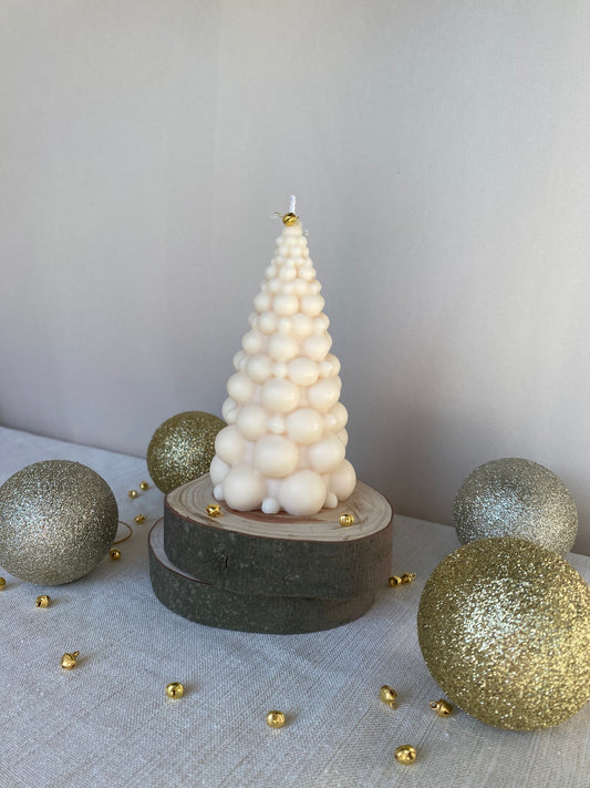 Bougie Sapin Bubble